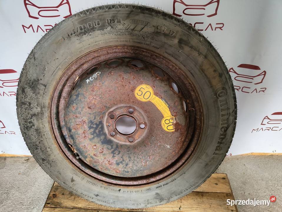 Koło Zapasowe Dojazdowe Volvo XC90 I 1858518 Pleszew