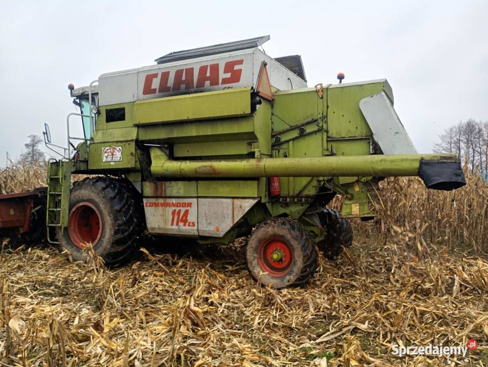 Kombajn zbożowy Claas commandor 114cs nieuszkodzony Zbożowe