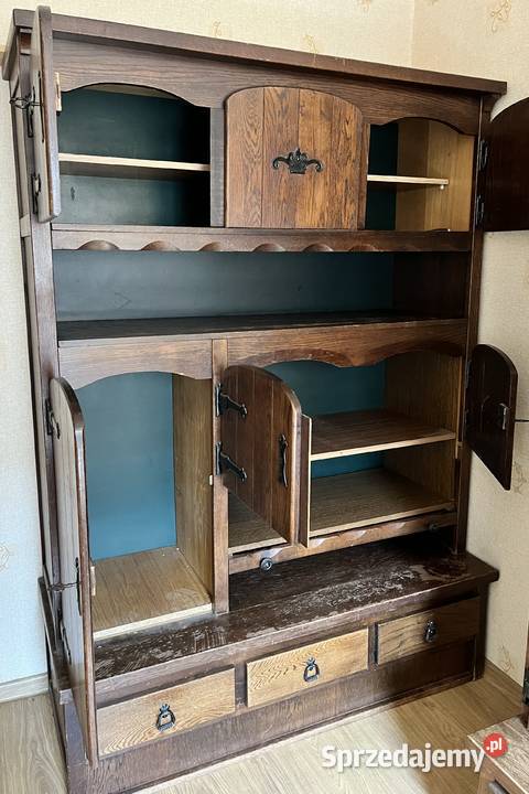 Meble dębowe zestaw dwie sztuki opolskie sprzedam