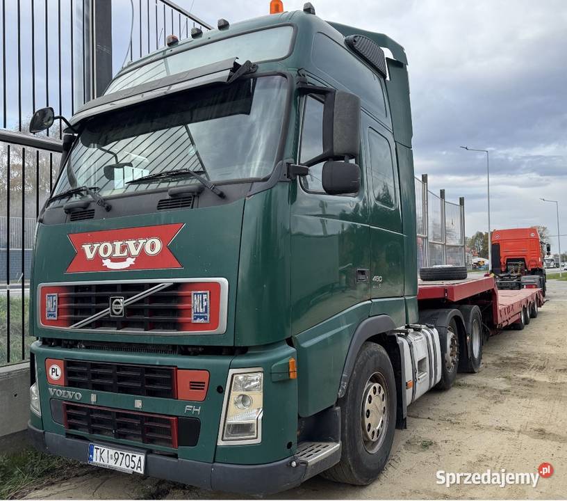 Zestaw niskopodwoziowy Volvo FH480 3osiowe 56ton Rok produkcji 2007 Rzeszów