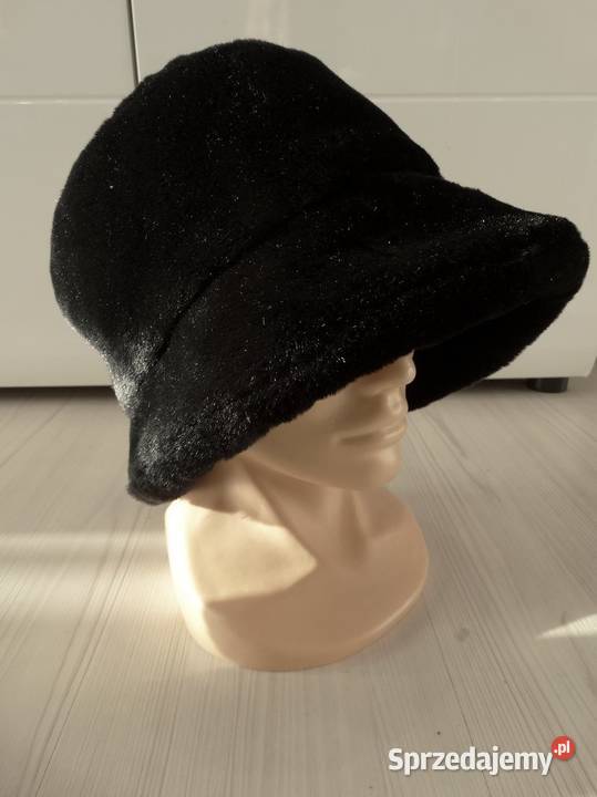 Czapka Kapelusz Bucket Zimowa Futrzana Sztuczne podlaskie Łomża