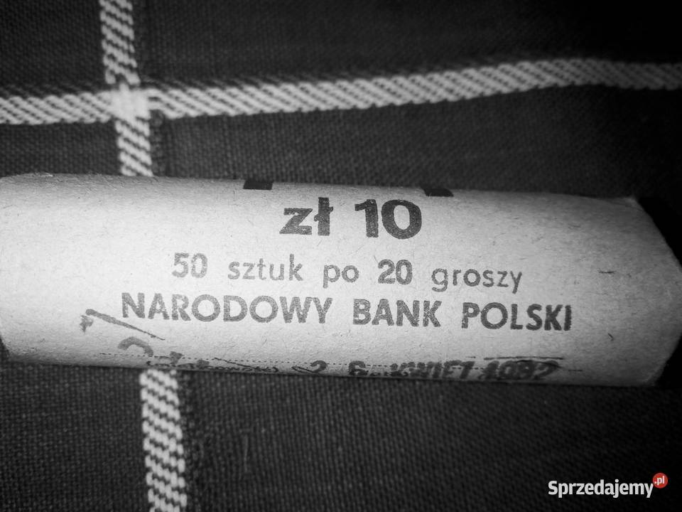 20 gr z 1981 w oryginalnym rulonie NBP Ogrodniki