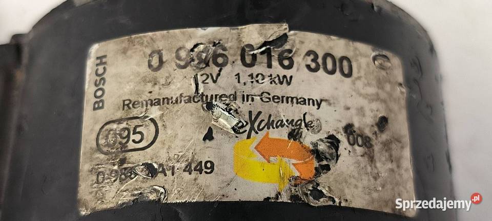 ROZRUSZNIK VOLKSWAGEN 0906016300 Lipno