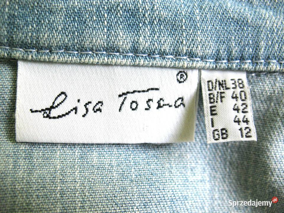 Bluza Jeans 38 M biust 96 marki Lisa Tossa Siedlce sprzedam