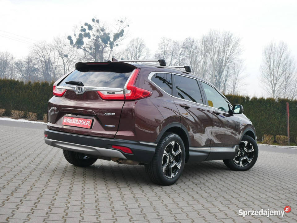 Honda CRV 20 iMMD 184 Lifestyle 4x4 AWD Hybrid czujnik martwego pola śląskie Goczałkowice-Zdrój