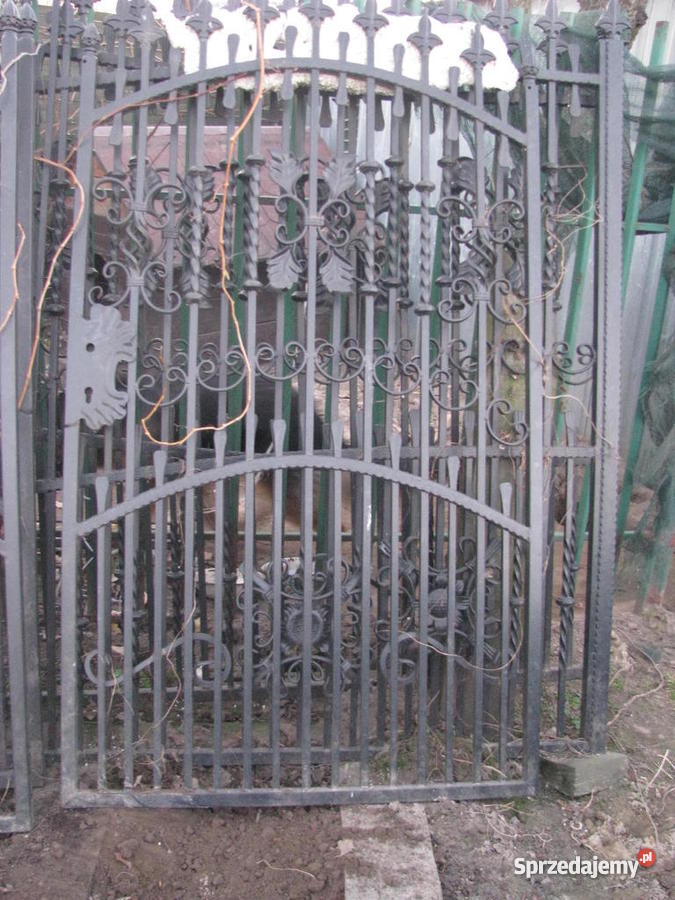 ogrodzenie kute ocynkowane Ogrodzenia i bramy