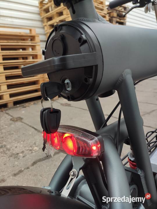 Szary motorower Coswheel T20 bateria 20Ah 48V Elektryczne Poznań