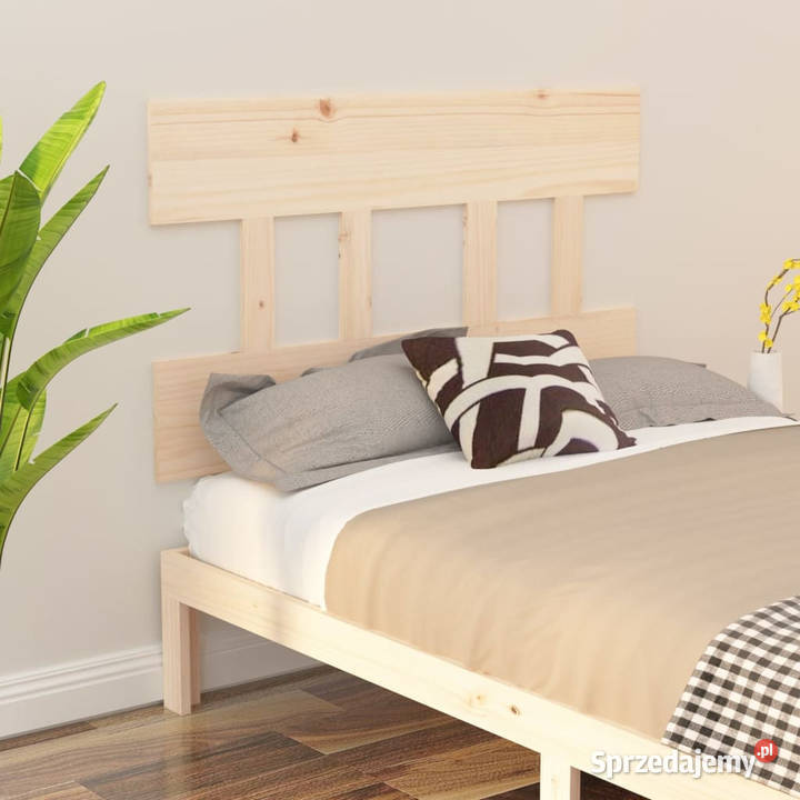 Wezgłowie łóżka 935x3x81 lite drewno sosnowe