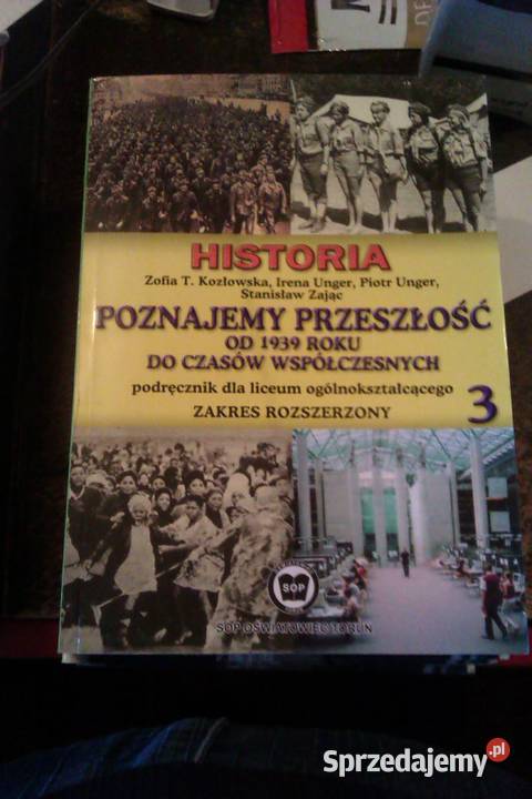historia sop rozszerzenie antykwariaty książki Warszawa