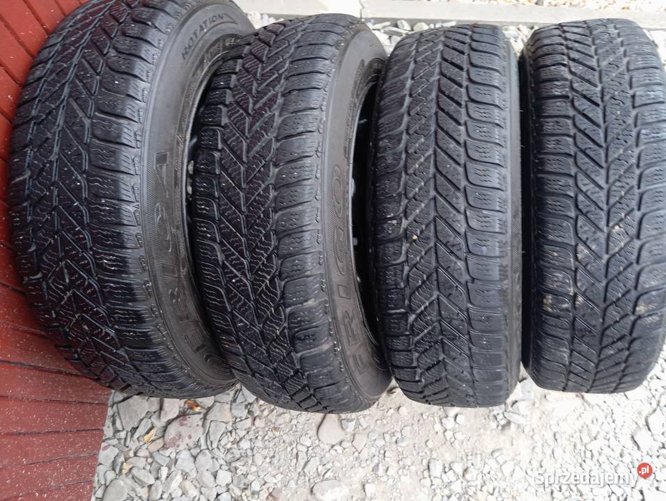opony zimowe na felgach stalowych R14