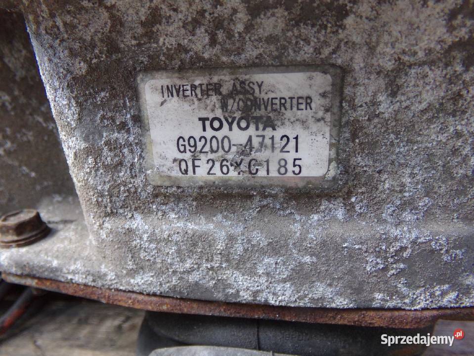 PRIUS 15 B 07r 77 1NZFXE falownik inwerter mazowieckie Suków