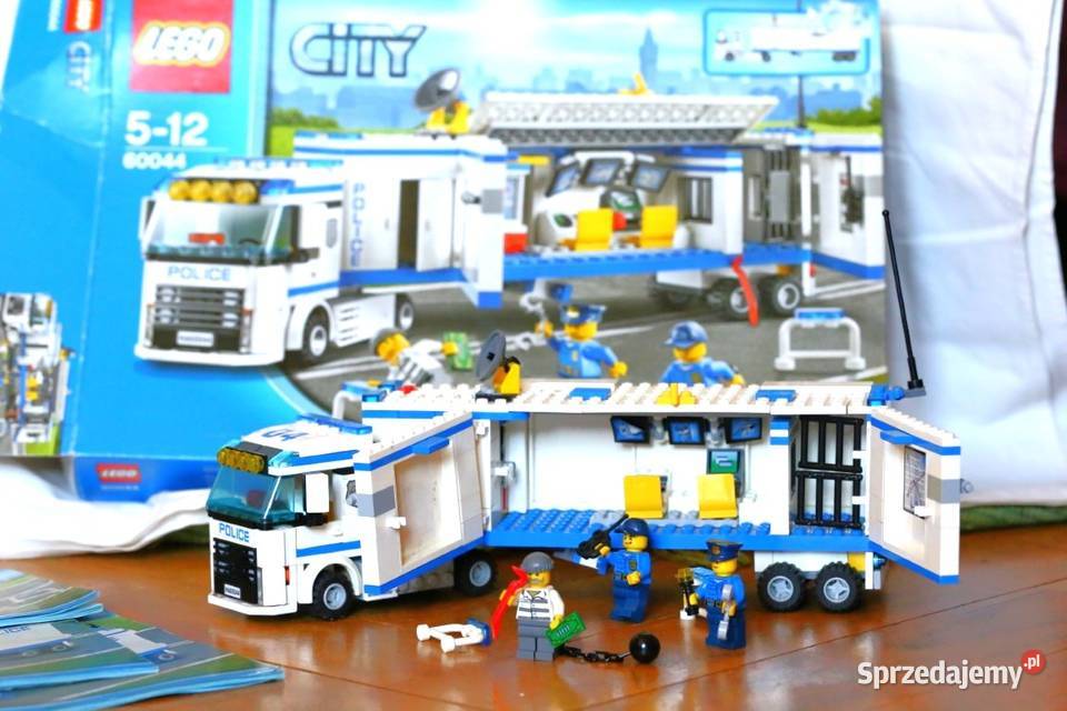 Lego 60044 ciężarówka mobilny posterunek policji Gdańsk