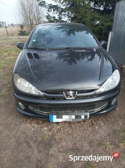 Peugeot 206 CC 16i 2004r Samochody osobowe kujawsko-pomorskie Chodecz