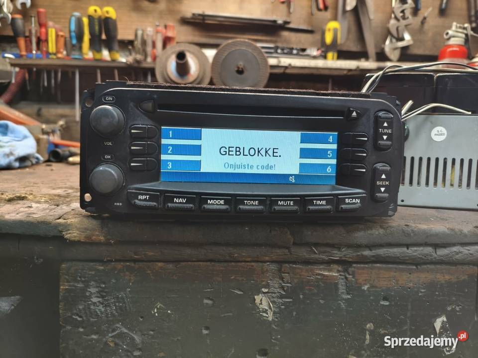 Chrysler Voyager IV radio panel radia osobowe Hrubieszów sprzedam