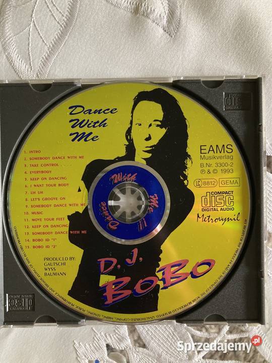 Płyta Cd Album DJ Bobo Dance With Me Lata 90 Czerwionka-Leszczyny sprzedam
