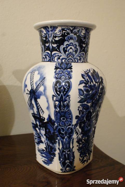 Holenderskie wazy z Delft Białystok sprzedam