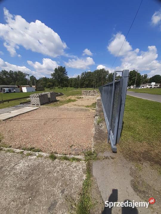 Do wynajęcia 10 ar terenu ogrodzonego małopolskie