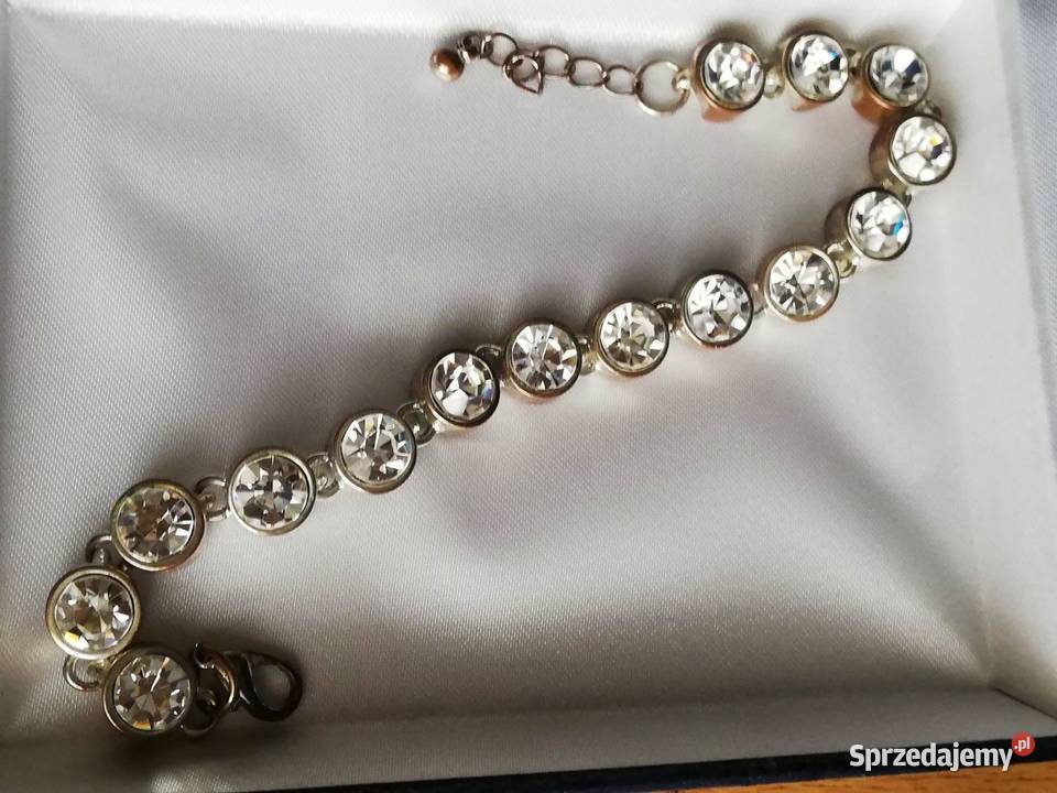 Elegancka piękna bransoletka z błyszczącymi Lublin