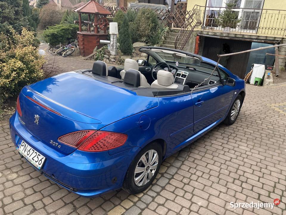 Peugeot 307 CC benzynagaz 2004 19973 136 ESP Konin