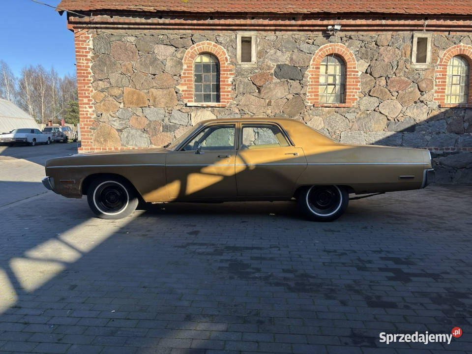 Plymouth Fury BLACK WEEK 5000 PLYMOUTH FURY 1972 lakier metallic lubuskie Sulechów