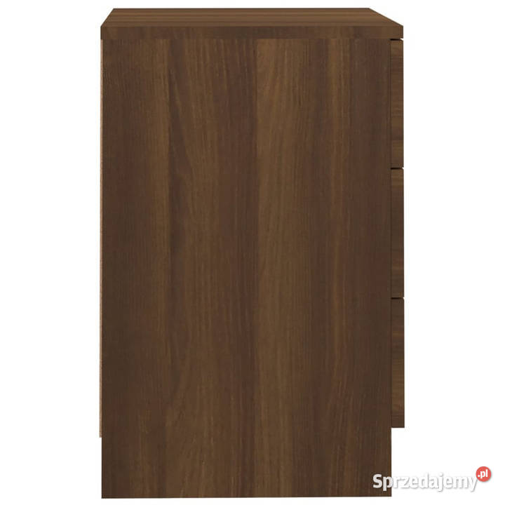 Szafki nocne 2 brązowy dąb 38x35x56 WM815326 Meble
