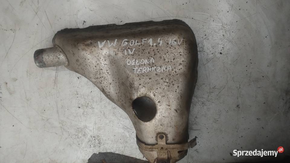 VW GOLF IV 14 16V osłona termiczna kolektora sprzedam