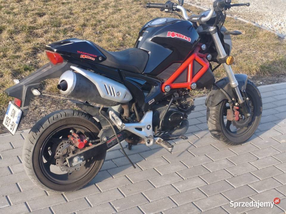 Skuter magpower bombers 2000km wielkopolskie Tomaszewo