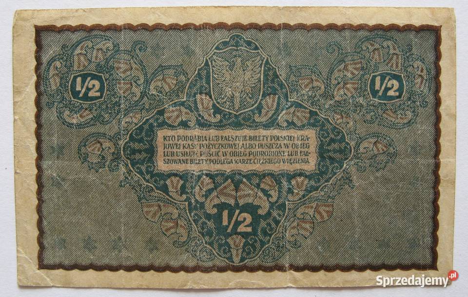 12 Marki Polskiej 1920 1 Marka Polska 1919 śląskie