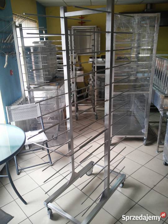 Wózek szpilkowy podwójny nierdzewny sprzedam