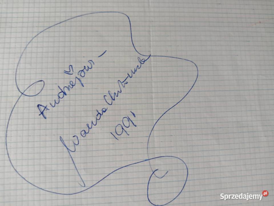 Puszkina Bajki książki z autografem kolekcje Warszawa