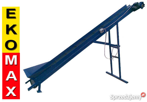 TASMOCIĄG PRZENOŚNIK TAŚMOWY Z ZABIERAKAMI 5M Radomsko