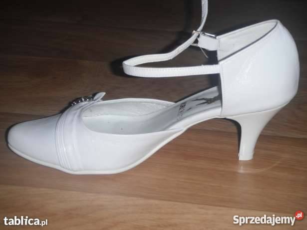 Buty ślubne NOWE biały Czółenka