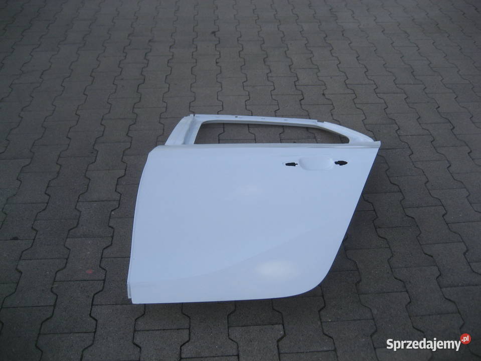 opel corsa f 19r drzwi tył lewe białe