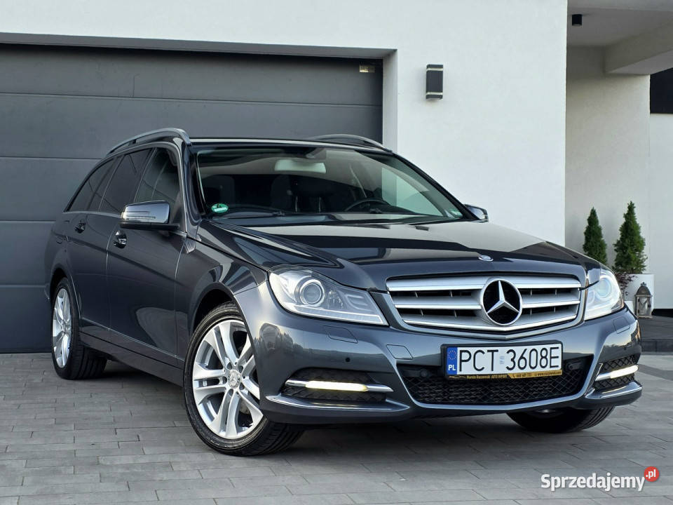 Mercedes C 200 bezwypadkowy zarejestrowany w centralny zamek Czarnków sprzedam
