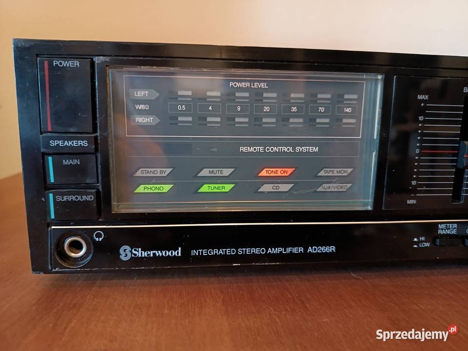 Wzmacniacz SHERWOOD AD 266 R 120W Gdynia