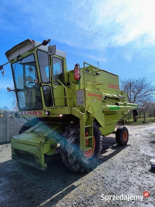 Claas dominator 85 dwa hedry silnik Mercedes lubelskie Niedrzwica Duża