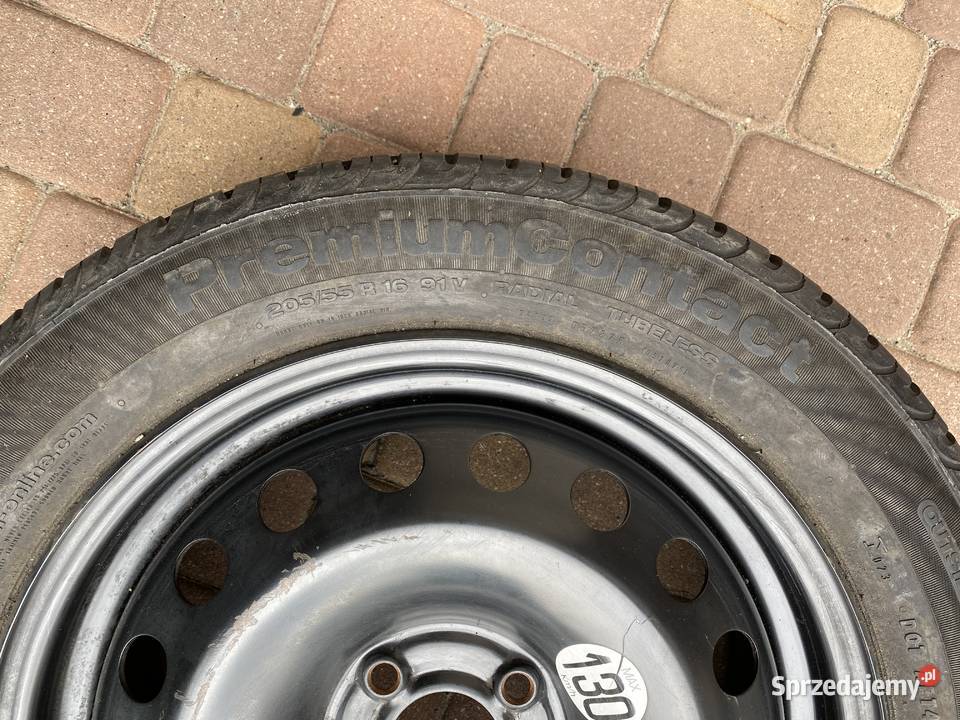 Koło zapasowe 20555 R16 4x108 Citroen C4 i inne Mińsk Mazowiecki sprzedam