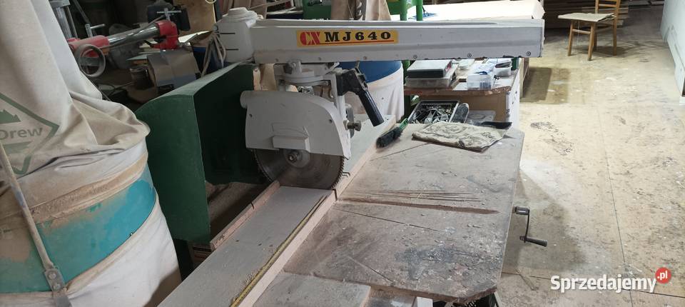 mało używana Piła radialna Junior CX MJ 640 MJ Pozostałe Nawojowa