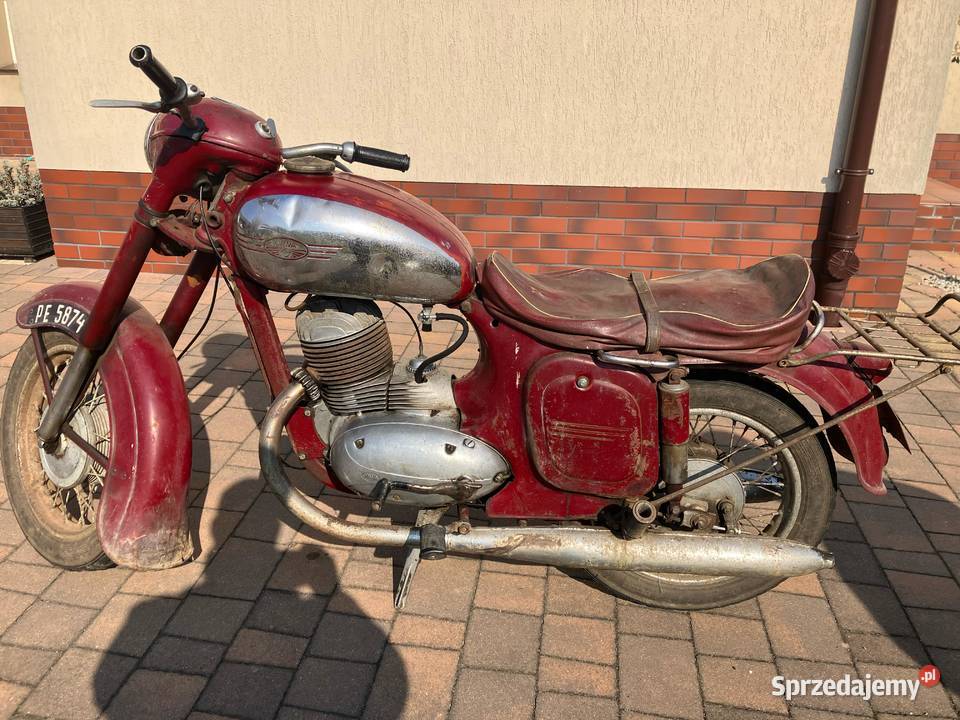 jawa 250 typ 353 cz cezet 1960r oryginał sprawna wielkopolskie Łuszczanów