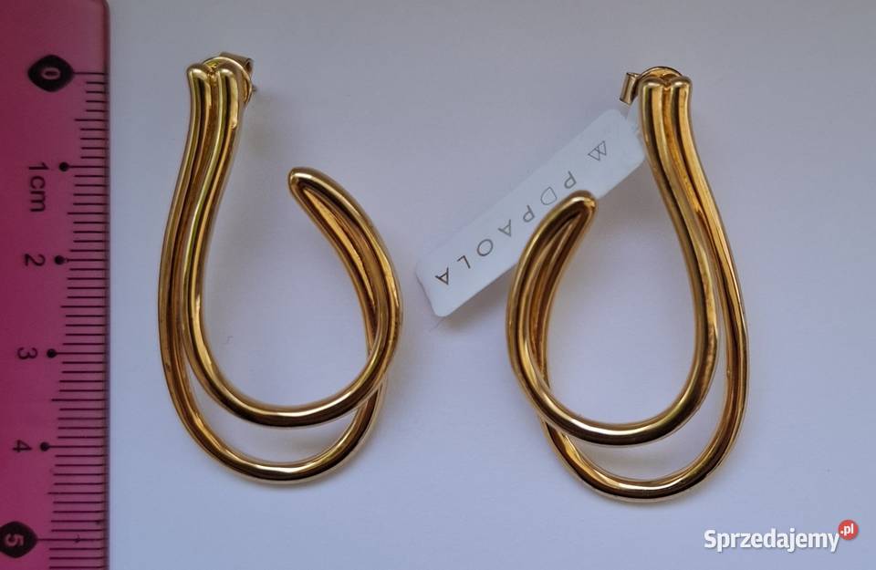 Kolczyki pozłacane PD Paola AR199U nowe lubelskie