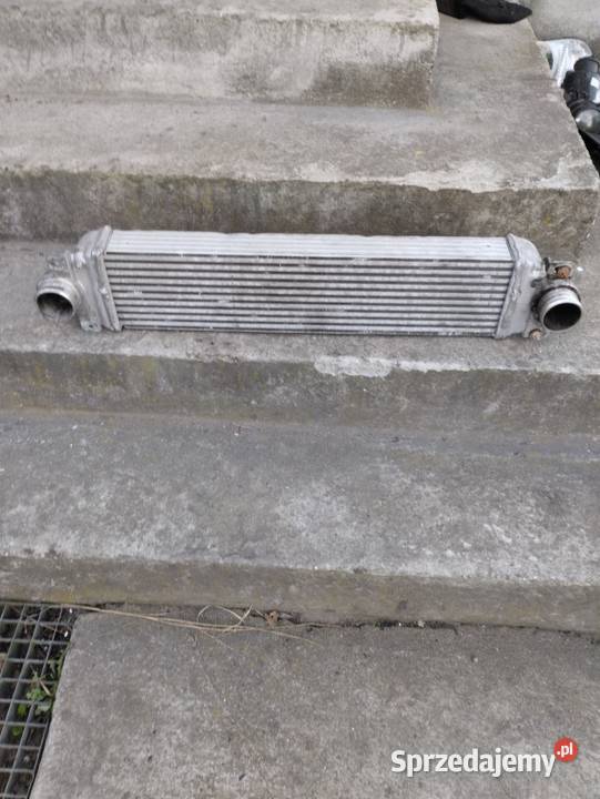 Intercoouler duży aluminium wlot wylot 65mm
