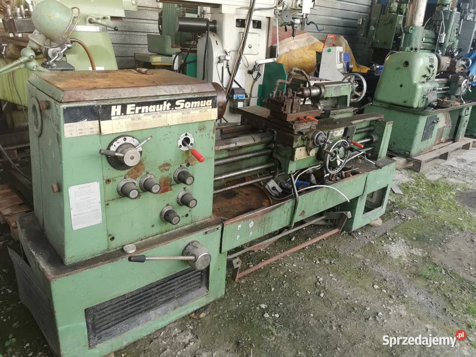 Tokarka do metalu Ernault Somua Tug 40 Tue Tud Maków Podhalański