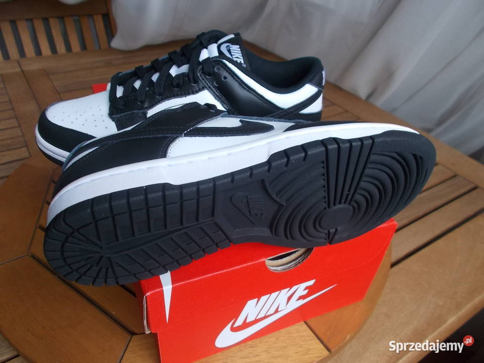 r 385 245 Nike Dunk Low Black White 2021 Poznań sprzedam
