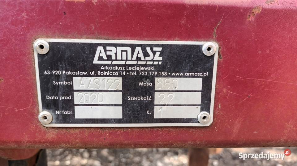 Gruber agregat ścierniskowy 22m Wierzbie