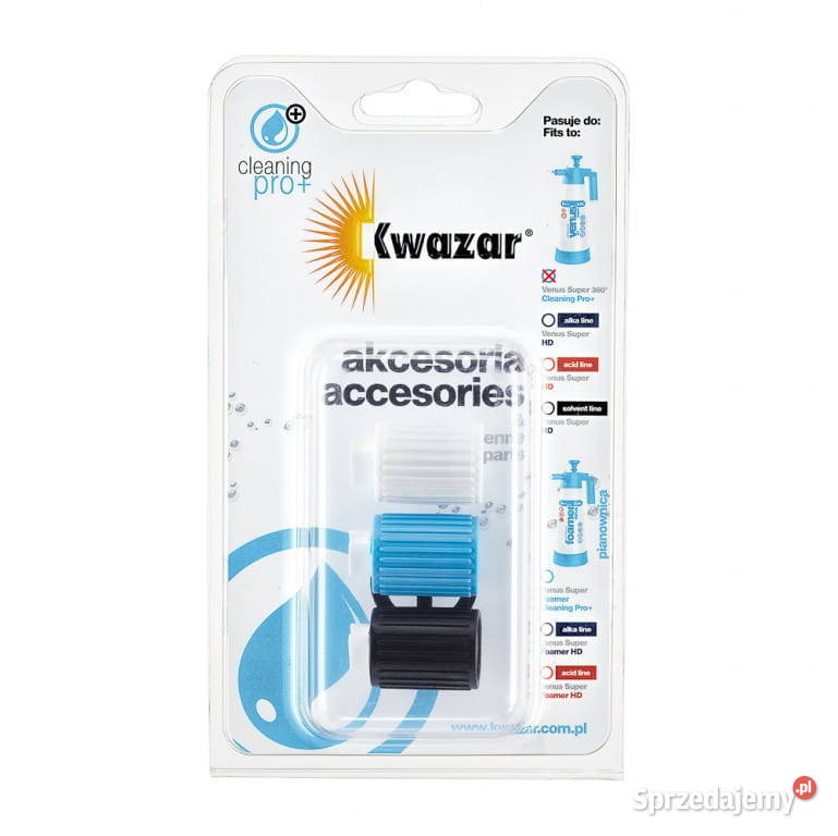 Zestaw 3 końcówek do pianownicy Venus Cleaning Częstochowa