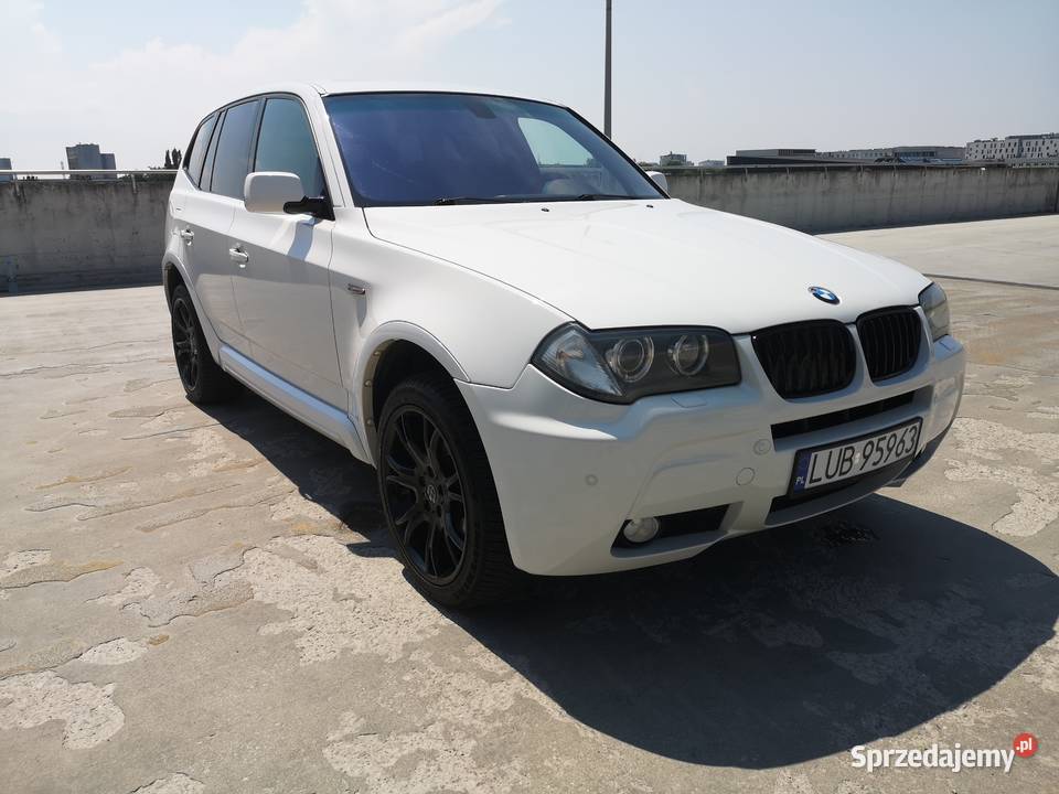 BMW X3 e83 30 sd Mpakiet Alpinweiss Rok produkcji 2007 BMW lubelskie Turka