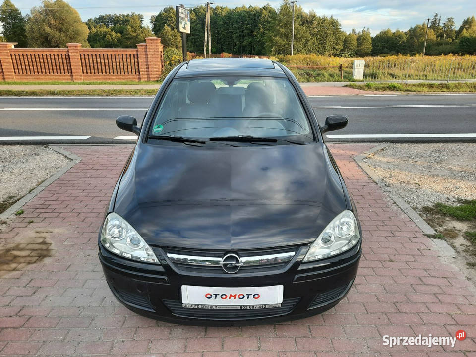 Opel Corsa KLIMA Udokumentowane 156 Z Niemiec C Corsa Żyrardów