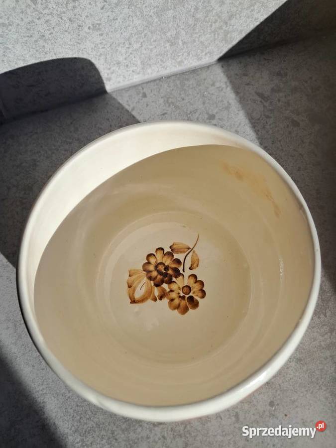 cukiernica z prlu chyba z fajansu stan db śr 11 Sandomierz