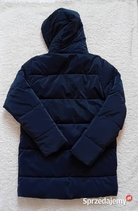Ciepła puchowa kurtka z kapturem Warszawa
