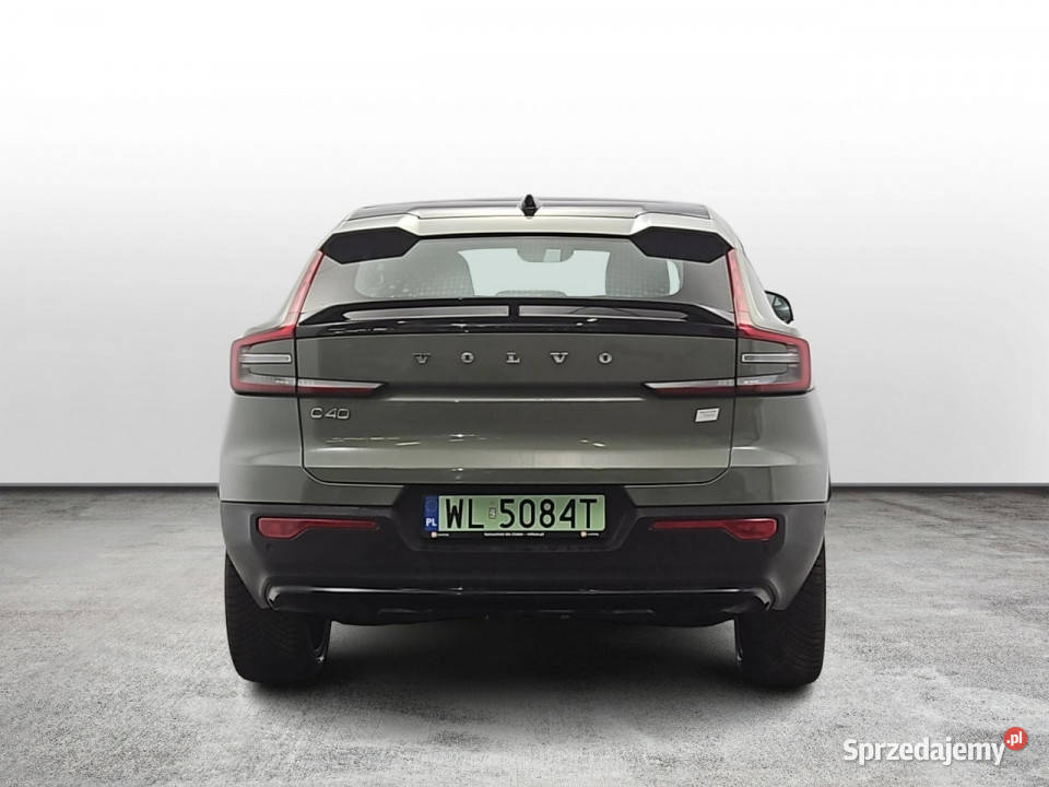 Volvo C40 Recharge AWD Ultimate Z Polskiego elektrycznie ustawiane fotele Warszawa
